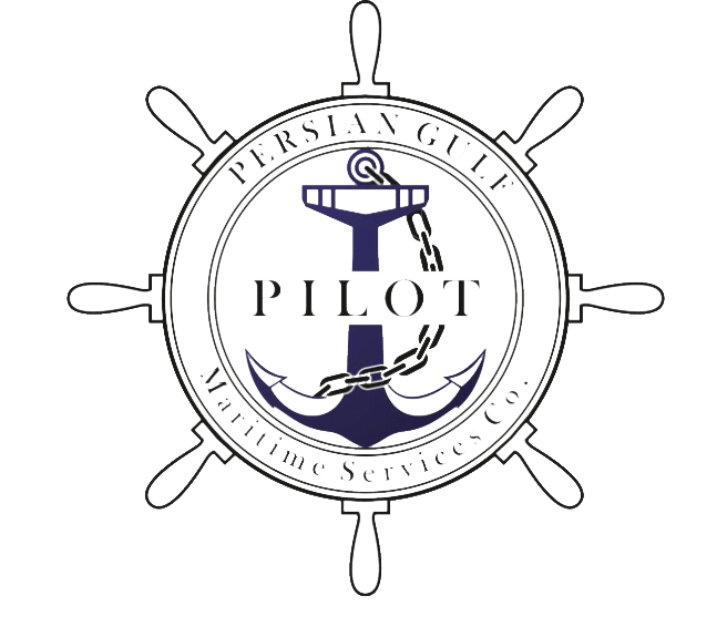 a logo with a anchor and a chain on it